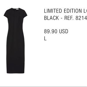 Limited edition long dress from Zara